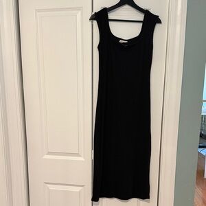 Universal Thread Black Sleeveless Maxi Dress